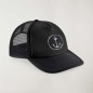 Cap "Viento" Nero - The Anchor Logo con ricamo