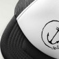 Cap "Viento" Noir et Blanc - The Anchor Logo avec de la broderie