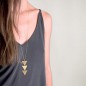 Collier Unisex Triangle