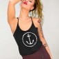 The Anchor logo Tank Top-Frau - Schwarz