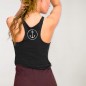 The Anchor logo Tank Top-Frau - Schwarz