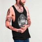 Men Tank Top Black Dark Captain