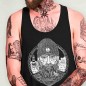 Men Tank Top Black Dark Captain