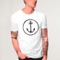 Camiseta Unisex Blanca Anchor Logo