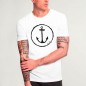 Camiseta Unisex Blanca Anchor Logo