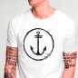 Camiseta Unisex Blanca Anchor Logo