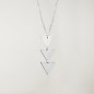 Collana Unisex Argento Triangle