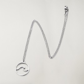 Collana Unisex Argento Waves