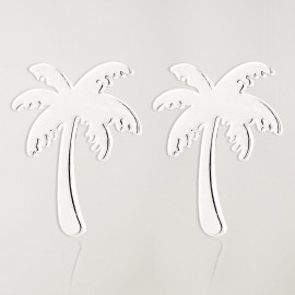 Boucles d'oreilles Argent Palm