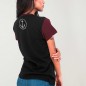 Women T-shirt Black Patch Special Pocket