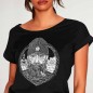 Camiseta de Mujer Negra Dark Captain