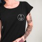 T-shirt Femme Noir Viento Team