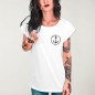 Camiseta de Mujer Blanca Viento Team