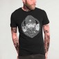 Men T-Shirt Black Dark Captain