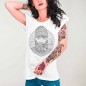 Women T-shirt White Real Captain Remastered