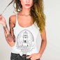 The Lighthouse  Tank Top femme Blanc