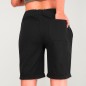 Pantalones cortos de Mujer Unisex Style Negro Tropical Heat