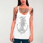 Women Tank Top White Rusty Anchor