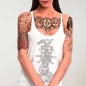 Women Tank Top White Rusty Anchor