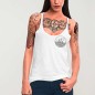 Camiseta de tirantes de Mujer Blanca Drifter