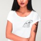 Camiseta de Mujer Blanca Paradise Finn