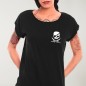 T-shirt Damen Schwarz Pirate Life