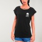 Women T-shirt Black Pirate Life