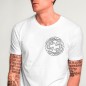 Camiseta de Hombre Blanca Wave Cercle