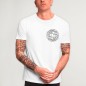 Camiseta de Hombre Blanca Wave Cercle