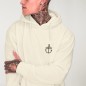 Sudadera de Hombre Blanco Hueso Waves Anchor