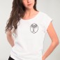 Camiseta de Mujer Blanca Island