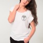 Camiseta de Mujer Blanca Island