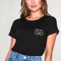 T-shirt Damen Schwarz Van Life