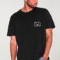 Men T-Shirt Black Van Life