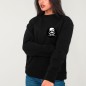 Sweatshirt de Mujer Negra Pirate Life