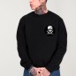 Sweat Homme Noir Pirate Life