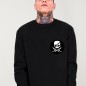 Men Sweatshirt Black Pirate Life