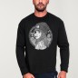 Men Sweatshirt Black Beauty Captain