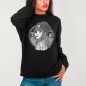 Sweatshirt de Mujer Negra Beauty Captain