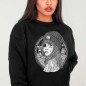 Women Sweatshirt Black Beauty Captain