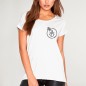 T-shirt Damen Weiß Nomad