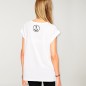 Women T-shirt White Oasis