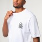 Men T-Shirt White Skull Pirate