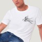 Camiseta de Hombre Blanca Golondrine Remastered