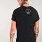 Camiseta de Hombre Negra Thunder Skull