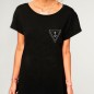 Camiseta de Mujer Negra Trianchor