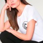 Camiseta de Mujer Blanca Low Tide