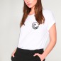 Camiseta de Mujer Blanca Low Tide