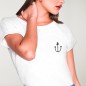 Women T-shirt White Happiness