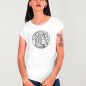 T-shirt Femme Blanc Camper Dream